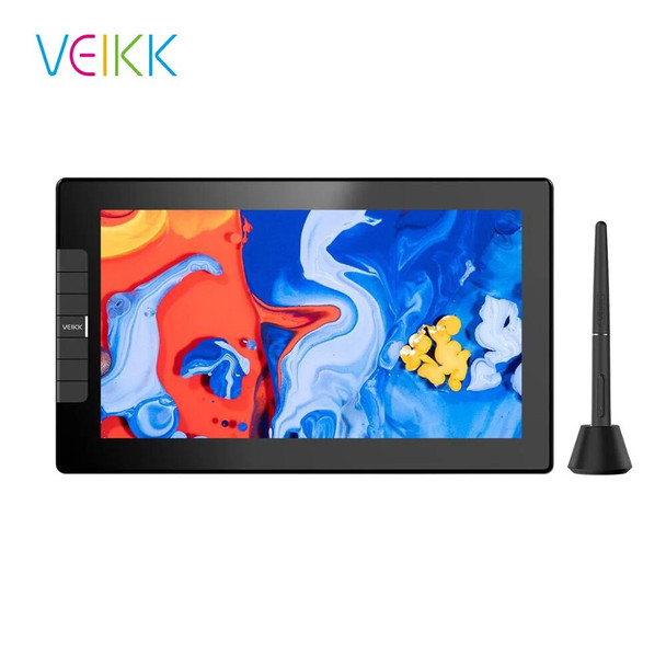 VEIKK VK1200 11.6 inch Drawing Tablet Graphic Monitor IPS HD 20% sRGB Animation Digital Tablet With 60 Degrees Of Tilt Function