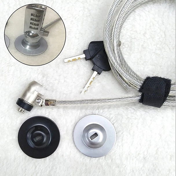 New 1PC Notebook Laptop Computer Lock Hole Mobile Phone Tablet Computer External Keyhole Laptop Tablet Security Anti-theft Tool
