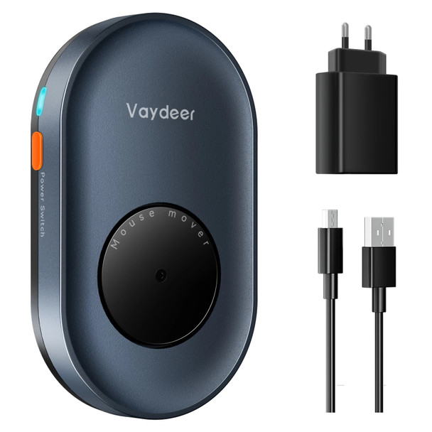 Mouse Jiggler Undetectable Mouse Mover Virtual Mouse Movement Simulator with ON/OFF Switch for Computer Awakening Lock Screen