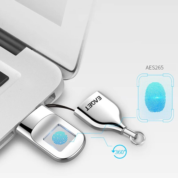 32GB USB2.0 Lock Fingerprint Encryption USB Flash Drive For Windows Linux Mac Laptop PC Pendrive Flash Disk Memory Stick Storage