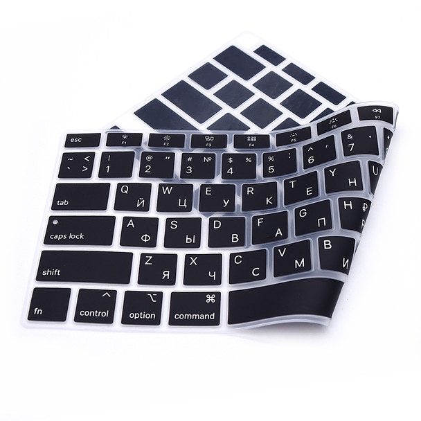 Russian For Macbook Air 13 2020 M1 Chip A2337 Russian EU US Keyboard Cover Soft Silicon For Macbook Air 13 M1 Chip Keyboard Skin