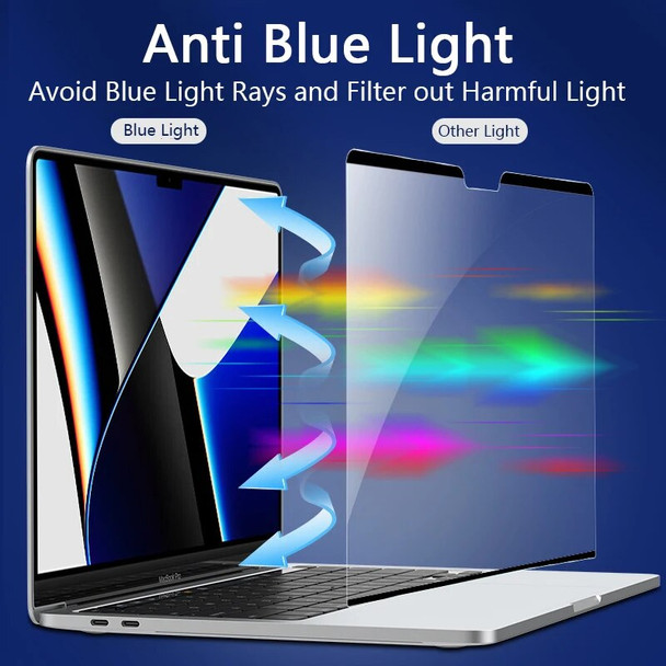 Protect Eye Screen Protector For Macbook M1 M2 Air 13'' 13.6'' 15.3 New Pro 14 16 2023 Magnetic Protective Film Anti-blue light