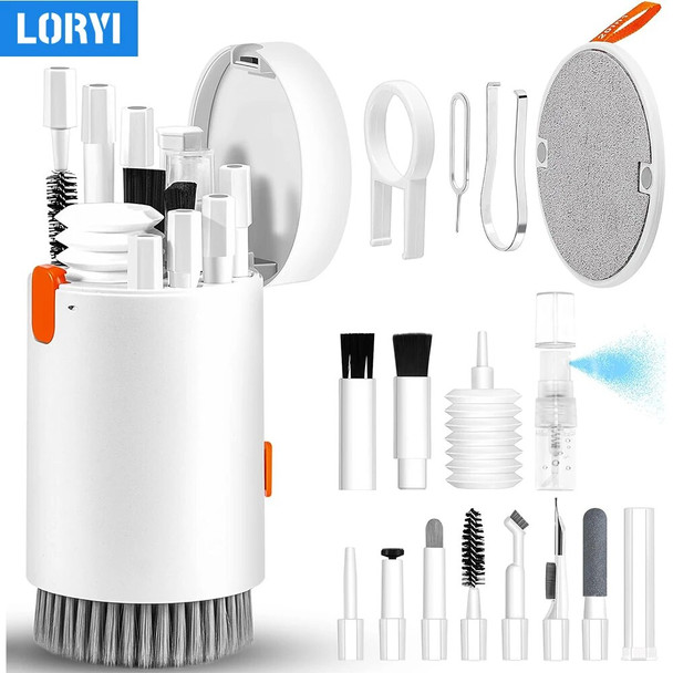 LORYI 20 IN1 Computer Keyboard Cleaning Kit Multifunctional Phone Camera Screen Cleaner With Extended Cleaning Rod For Laptop PC LORYI 20 IN1 Computer Keyboard Cleaning Kit Multifunctional Phone Camera Screen Cleaner With Extended Cleaning Rod For Laptop PC