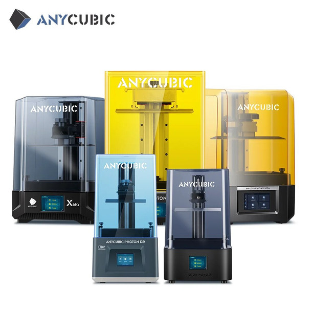 Российский ANYCUBIC UV Смола LCD 3D принтер Photon Mono 2, Mono X 6Ks,M3 Max,12K Mono M5s 14K Mono M5s Pro DLP Printer Photon D2