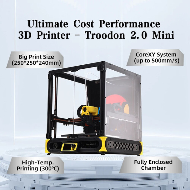 FDM High Precision Auto Bed Leveling Impresora 3D Printer Printing Machine with Filament Detector Sensor