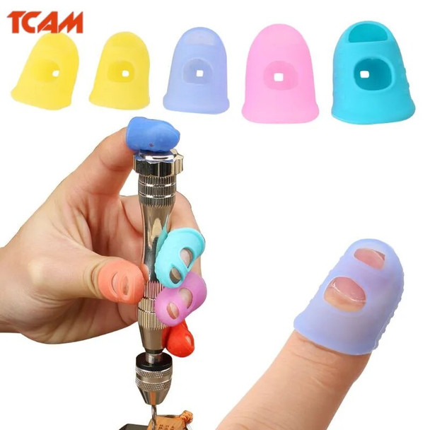 Finger Insulation Silicone Sleeve Case Cover Fingertip Anti-Slip Thermal Protection 3D Printing Pen dropshipping