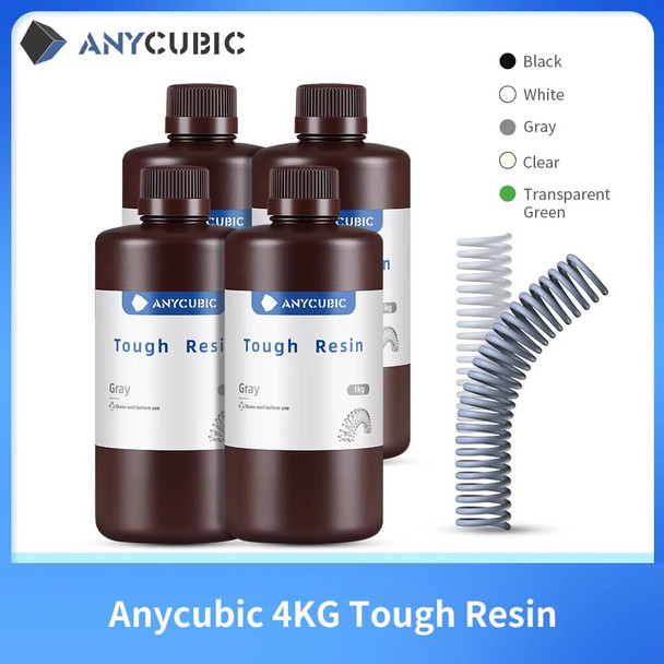 Anycubic Flexible Tough Resin LCD 3D Printing Material Newest High Toughness 3D Printer UV Resin For Photon Mono X Photon S Zero