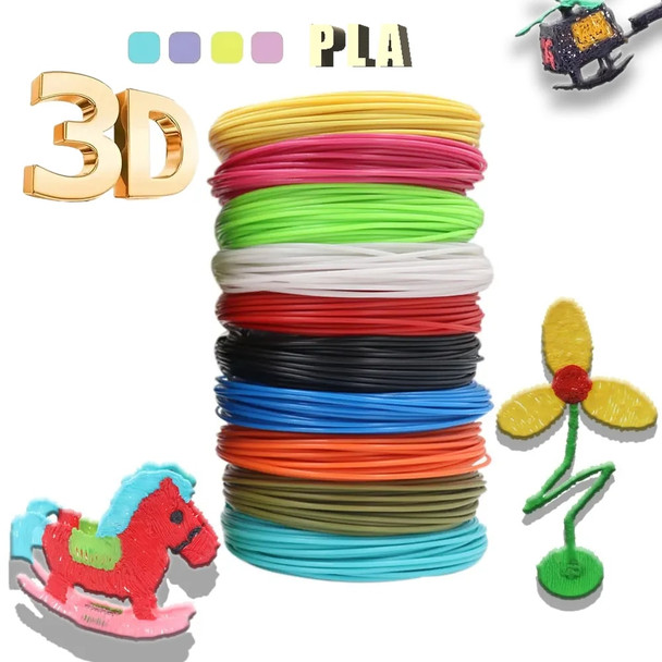 1.75mm PLA Consumables For 3D Pens 3D Printing Materials Printer Refills Three-dimensional Shape Odorless And Pollution-free DIY