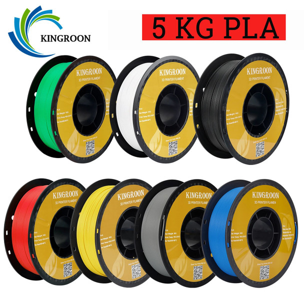 5KG Mix Colors PLA Filament 1kg 1 75mm For 3D Printer PLA Material for 3D Printing filamento pla 3D Printer Filament