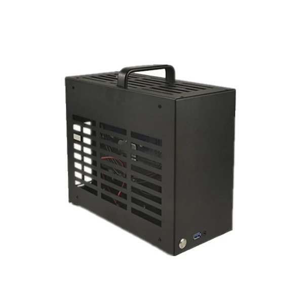 D26 A4 Chassis 17*19cm Motherboard Mini ITX Game Computer 50mm Radiator Support 258mm Graphics Card I7 Independent Display Case