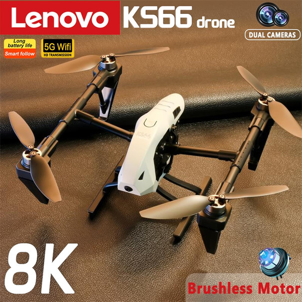New Lenovo KS66 Drone 4K Professional HD Dual Camera 8K 5G GPS
