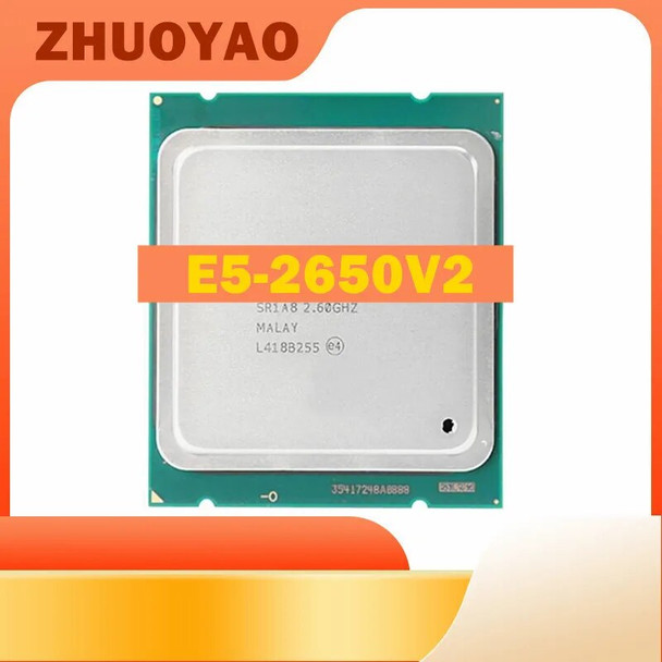 Xeon E5-2650v2 E5 2650v2 E5 2650 v2 2.6 GHz Eight-Core Sixteen-Thread CPU Processor 20M 95W LGA 2011 Free Shipping