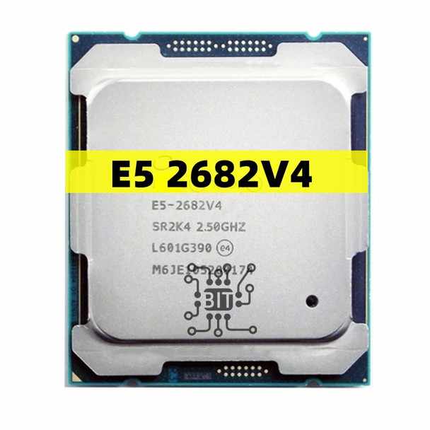 XEON E5 2682 V4 CPU PROCESSOR 16 CORE 2.5GHZ 40MB L3 CACHE 120W SR2K4 LGA 2011-3 E5-2682V4