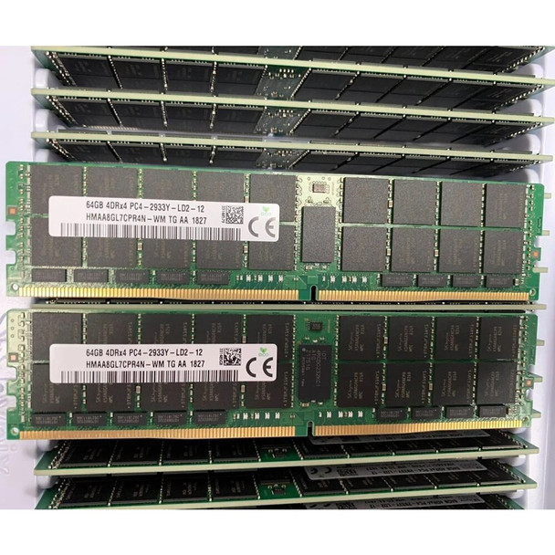 1PCS For SK Hynix RAM HMAA8GR7AJR4N-WM 64G 64GB 2RX4 2933Y DDR4 Server Memory