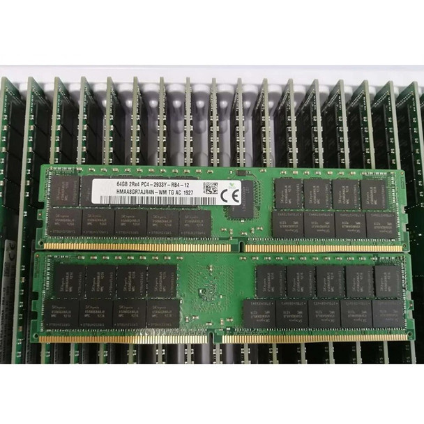 1PCS For SK Hynix RAM 64G 64GB 2RX4 DDR4 PC4-2933Mhz ECC REG HMAA8GR7AJR4N-WM Server Memory