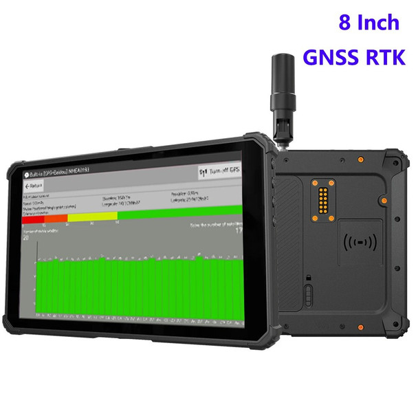 Original G805 Rugged Android Tablets PC IP67 Qualcomm SDM632 8" 4GB RAM 4G LTE GPS Mapping GNSS RTK Hot Swappable Fast Charge