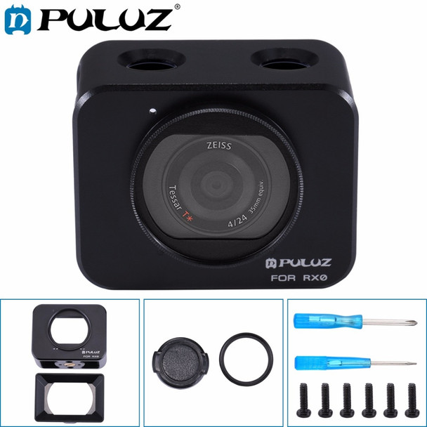 Puluz Aluminum Case Sony Rx0 | Sony Rx0 Housing | Protective Case -