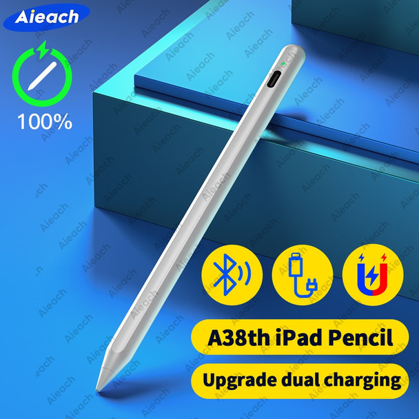 For Apple Pencil 2 1 iPad Pen Support Dual-Mode Magnetic & Wired Charging Bluetooth Stylus Pen for iPad Pro 11 12.9 Air 4 5 10th