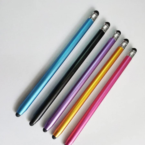 500pcsColorful Metal Touch Screen Stylus Pen Dual Tips For iPhone iPad Tablet Drawing Universal Tablet CellPhone Capacitive Pens