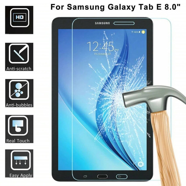 50pcs/lot 9H 2.5D Explosion Scratch-proof Clear Tablet Tempered Glass Screen Protector For Samsung Galaxy Tab E 8.0 T377