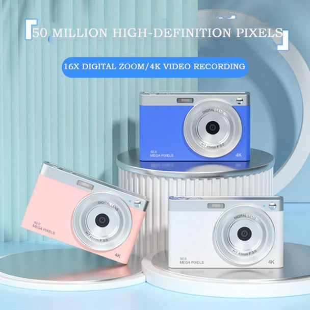 Micro Slr Camera 4k Video 50mp High-definition Ccd Portable Digital