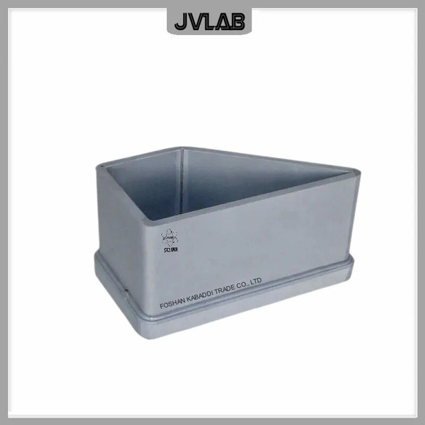 Chromic Acid Hull Cell CPVC Hall Groove For Chromic Acide Electroplating Experiment Plastic Harrington Groove Plating 267 ml