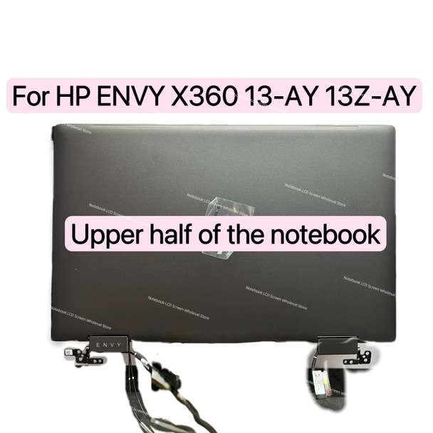 For HP ENVY X360 13-AY TPN-C147 LCD Touch Screen Digitizer Complete Assembly Upper Half Part 13Z-AY000 13-AY0021NR