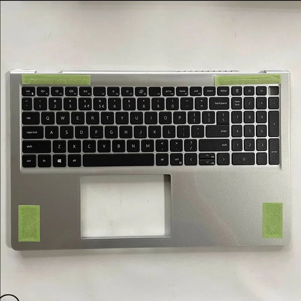 NEW Replacement SILVER US Keyboard for DELL Inspiron 15 3510 3511 3515 3520 palmrest Cover C shell
