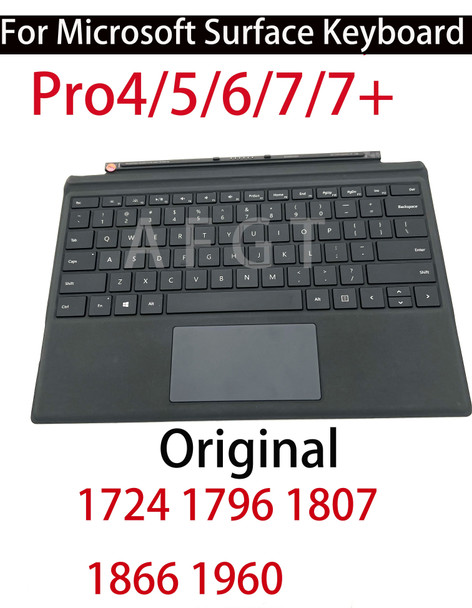 AA+ Original Keyboard Tablet For Microsoft Surface Pro4 Pro5 Pro6 Pro7 Pro7+ Wireless Bluetooth Touchpad Keyboard Replacement