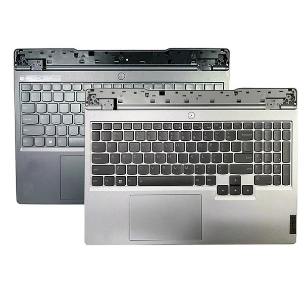 NEW Original US Keyboard for Lenovo Legion 5 Y7000P R7000P 2022 Laptop Palmrest Upper Cover Backlit Touchpad Replacement 15IAH7H