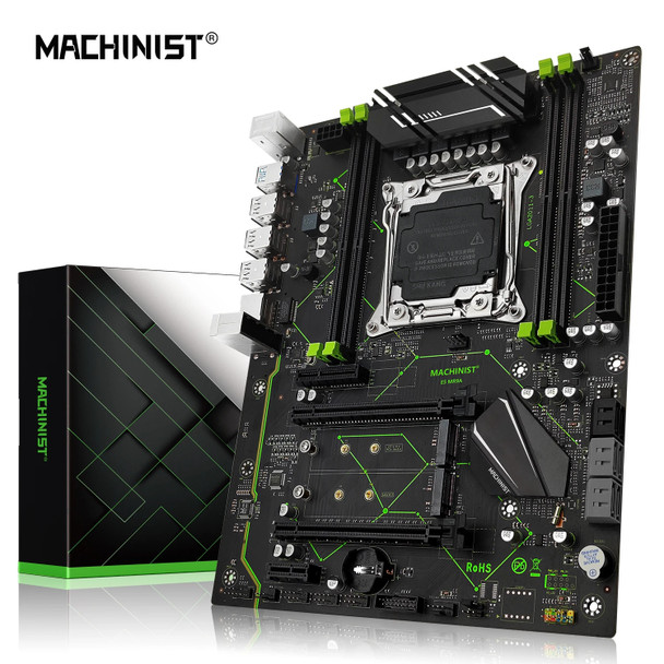 Machinist X99 Motherboard Support LGA 2011-3 Xeon E5 V3 V4 CPU Processor DDR4 RAM Four channel Memory ATX NVME M.2 MR9A