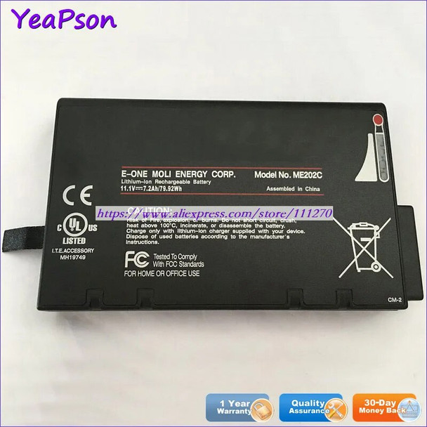 Yeapson ME202C 11.1V 7200mAh Genuine Laptop Battery For MOLICEL RECHARGEABLE Battery ME202C ME202A ME202EK