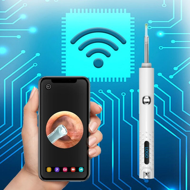Smart Visual Ear Cleaner Otoscope With WiFi Camera Ear Pick Personal Health Care Ear Wax Removal Tool Endoscope Ear Cleanser Smart Visual Ear Cleaner Otoscope With WiFi Camera Ear Pick Personal Health Care Ear Wax Removal Tool Endoscope Ear Cleanser