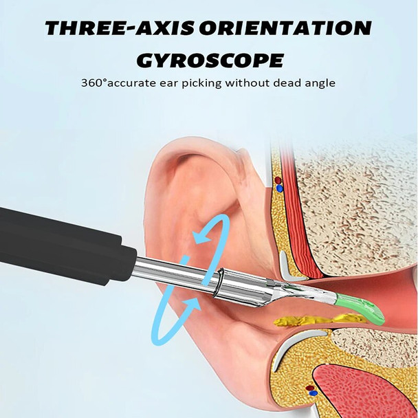 Smart Visual Ear Cleaner Otoscope With WiFi Camera Ear Pick Personal Health Care Ear Wax Removal Tool Endoscope Ear Cleanser Smart Visual Ear Cleaner Otoscope With WiFi Camera Ear Pick Personal Health Care Ear Wax Removal Tool Endoscope Ear Cleanser