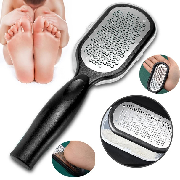 Foot File Scraper Callus Remover Feet Professional Steel Pedicure Tools Foot Corn Removal Dead Skin Remover Foot Care
