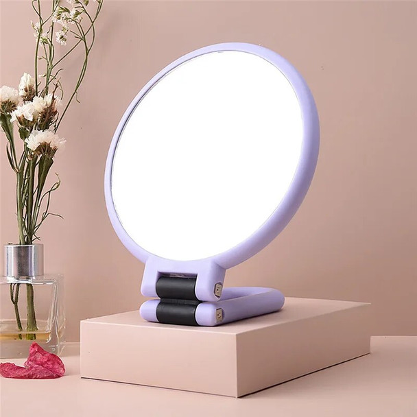 Makeup Mirror 2/5/10/15X Magnifying Mirror Two Face Foldable Makeup Vanity Mirror Cosmetics Tools Round Mirror Magnification