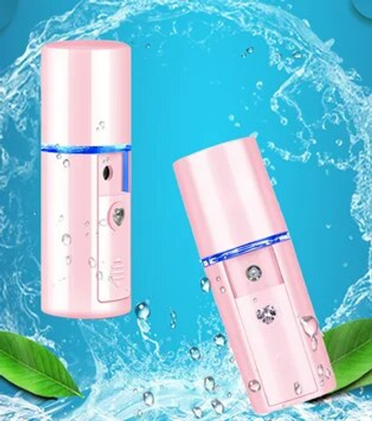 by dhl or ems 50 pcs Beauty Hydrating Water Portable Face Spray Care Health Spa Nano Spray Mist Facial Steamer