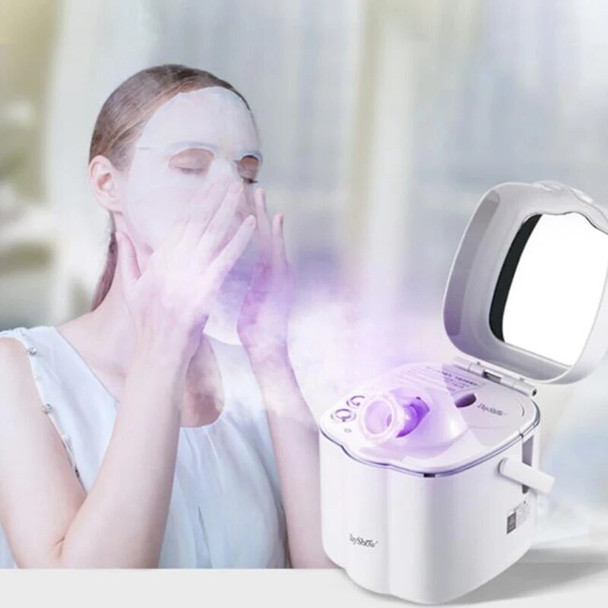 Hot Mist Facial Sprayer Steamer Nano Steaming Skin Humidifier Lonic Aromatherapy Care Tool Vaporizer