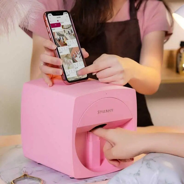 2023 O2nails 3D Nail Printer Machine V11 Professional Mobile Portable Multi-Function Nail Printer For Nail Art Salon Design