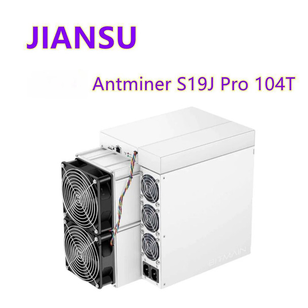 Bitmain Antminer S19J pro 104T±10% ASIC Miner BTC Bitcoin Miner Mining Machine 3250w