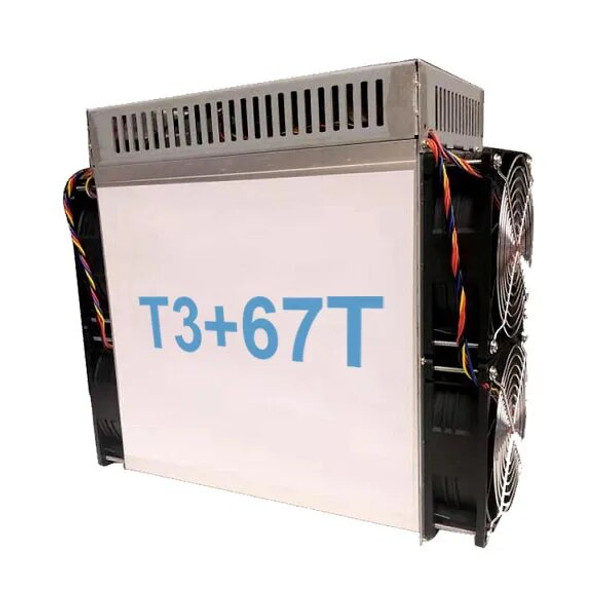 USED INNOSILICON T3+ 67T ASIC BTC Bitcoin Miner Mining Machine