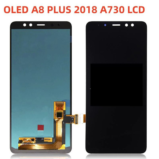 Mobilephone LCD Parts For Samsung A8 Plus 2018 A730 LCD Display Touch Screen Digitizer For Samsung A8 Plus 2018 A730F LCD