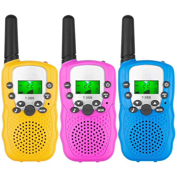 2PCS Walkie Talkie Kids Celular Children Toys Handheld Transceiver Highlight Phone Radio Interphone Talkie Walkie Birthday Gifts 2PCS Walkie Talkie Kids Celular Children Toys Handheld Transceiver Highlight Phone Radio Interphone Talkie Walkie Birthday Gifts