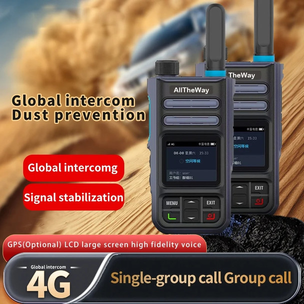 Global Zello M16 4G full network Bluetooth WiFi GPS walkie talkie, unlimited distance for 5000 kilometers of intercom, intellige Global Zello M16 4G full network Bluetooth WiFi GPS walkie talkie, unlimited distance for 5000 kilometers of intercom, intellige