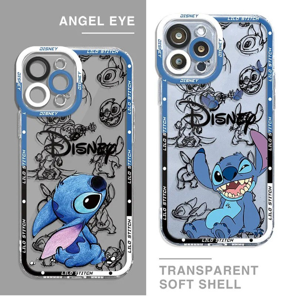 Phone Case for Samsung Galaxy S20FE Note 20 Ultra 10 Plus S10 S23 S24 Ultra S22 Plus S21 Stitch The Baby Disney Cover