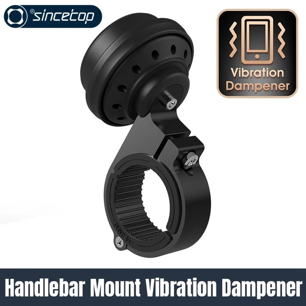 2022 hot Aluminum Motorcycle Phone Holder Anti-Vibration Dampener for Handlebar Racing Mountain Bike MTB Bicycle Motor Stand