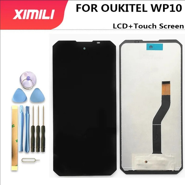 New 100% Original 6.67 inch OUKITEL WP10 5G LCD Display+Touch Screen Digitizer Assembly for WP10 Smartphone Replacement+Tools