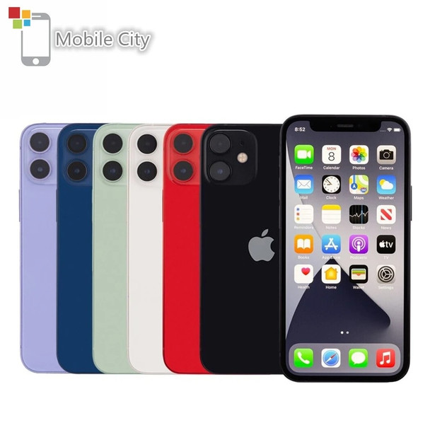 Apple iPhone 12 Mini Unlocked 5G Smartphone A14 Bionic Chip 5.4" 64GB/128GB ROM Face ID 12MP Dual Camera Used Mobile Phone