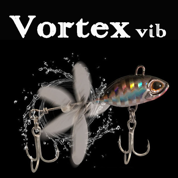 Metal Vib Fishing Lure Vortex Spinning 7g 10g 14g Rotating Sequins Freshwater Hard Bait Vibration Spinner  Spoon for Pike Perch