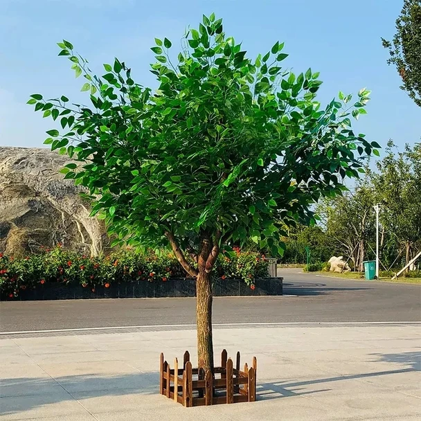 Artificial Ginkgo Fake Ginkgo Tree, Wishing Tree, Outdoor Garden Decoration, Hotel Stage, Wedding , Green Plant Decoratin
